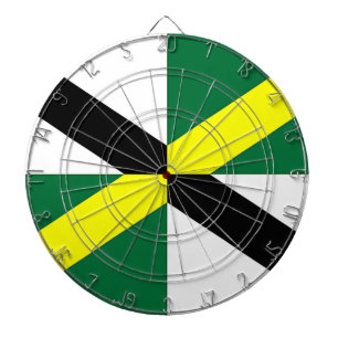 Dartboard with Flag of Monterey City, USA