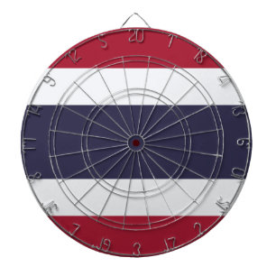 Dartboard with Flag of Thailand