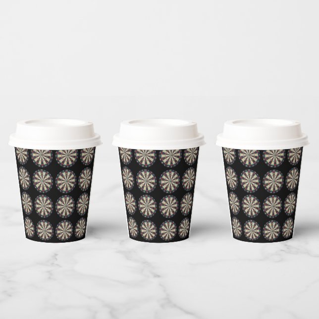 Dartboards, Party Paper Cups (Multi)