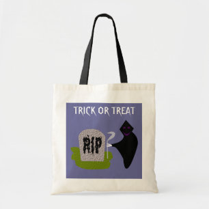 Darth in the Cemetery Halloween Trick or Treat Bag