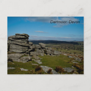 Dartmoor, Devon Postcard