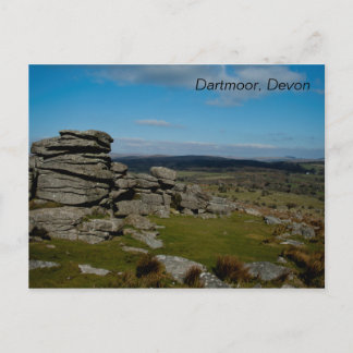 Dartmoor, Devon Postcard