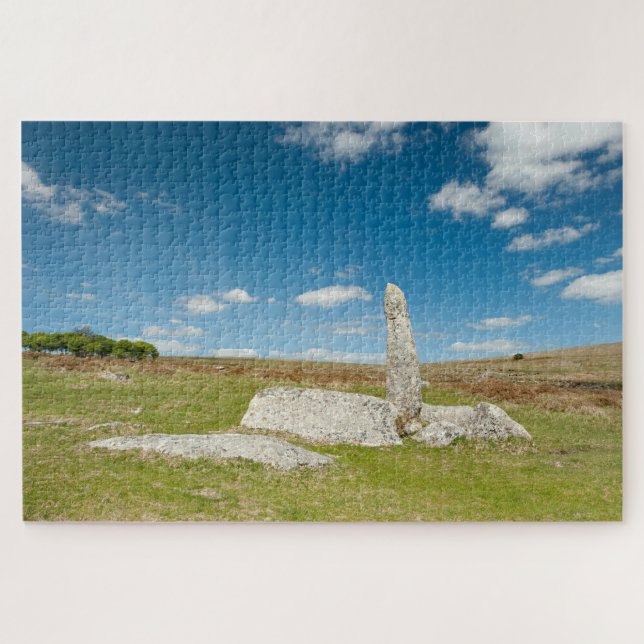 Dartmoor Marker Post Jigsaw Puzzle (Horizontal)