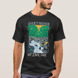 Dartmoor National Park England Vintage Distressed T-Shirt