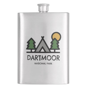 Dartmoor National Park Hip Flask