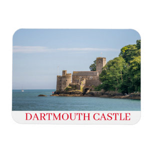 Dartmouth Castle fridge magnet