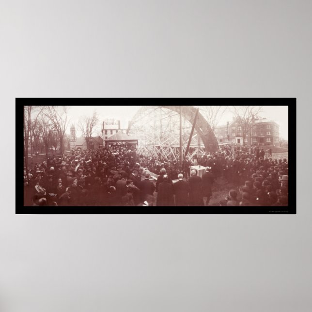 Dartmouth Cornerstone Photo 1904 Poster (Front)