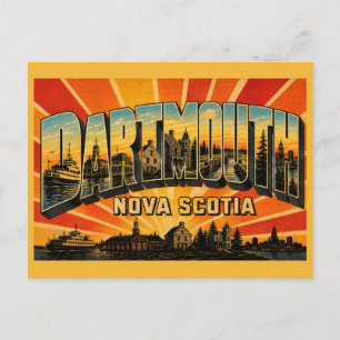 Dartmouth Nova Scotia Twin City Postcard