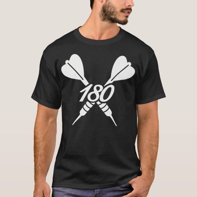 Darts 180 Premium T-Shirt (Front)