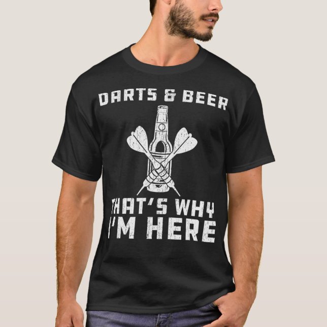 Darts and Beer T-Shirt (Front)