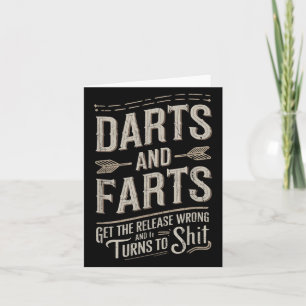 Darts And Farts Get The Release Wrong And It Turns Card