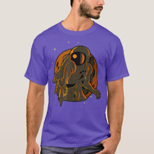 Darts Astronaut Outer Space Spaceman T-Shirt