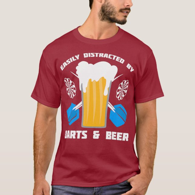 Darts  Beer T-Shirt (Front)
