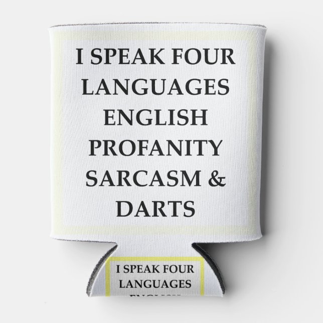 DARTS CAN COOLER (Front)