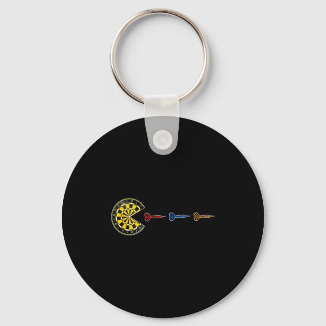 Darts - dart-man  key ring (Front)