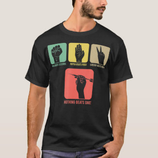 Darts Dart Player Nothing Beats Darts Dart Board T-Shirt