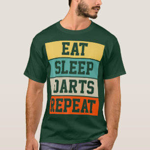 Darts Dart Player Retro Funny Gift Premium T-Shirt