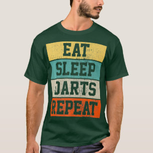 Darts Dart Player Retro Vintage Funny Gift T-Shirt