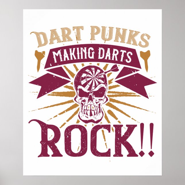 Darts - Dart Punks Making Darts Rock! Poster (Front)