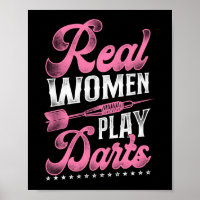 Darts Dart Real Women Play Darts Girl