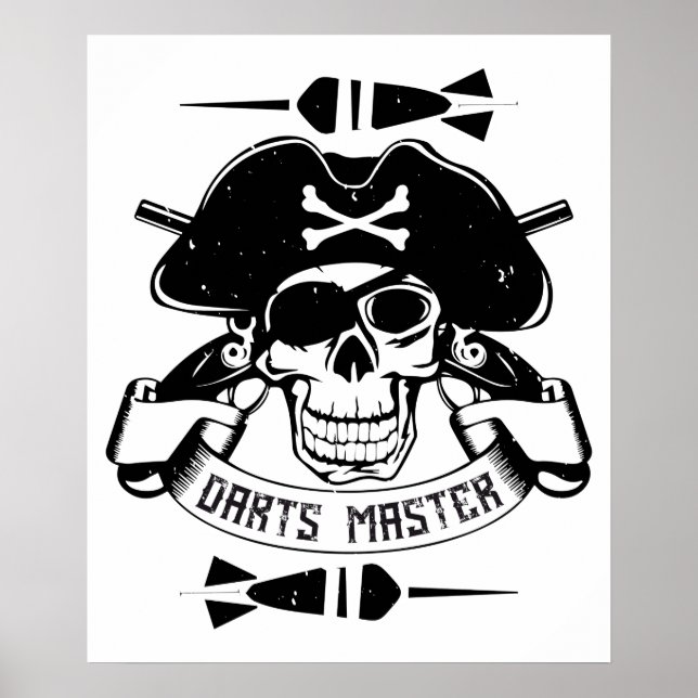 Darts - Darts Master Skull Poster (Front)