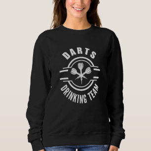 Darts Drinking Team Darts Club Player Sweatshirt
