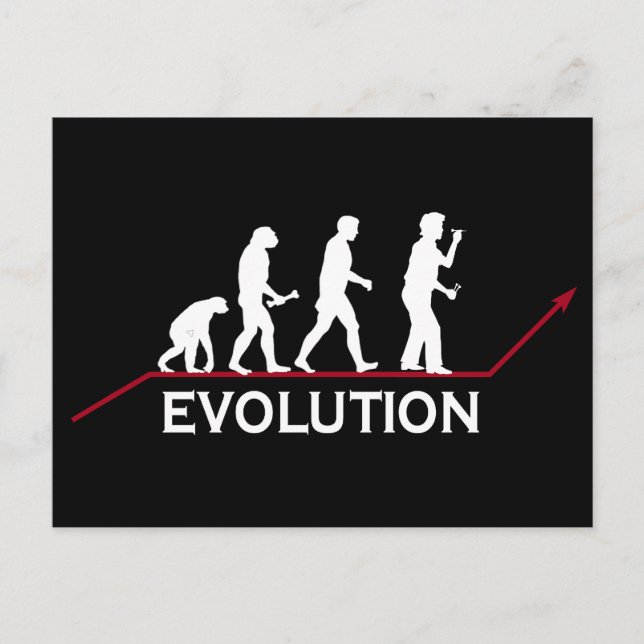 Darts Evolution Postcard (Front)