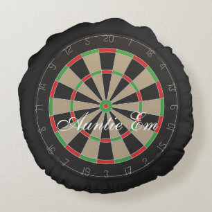 Darts Fans 🎯😍 Dartboard Round Cushion
