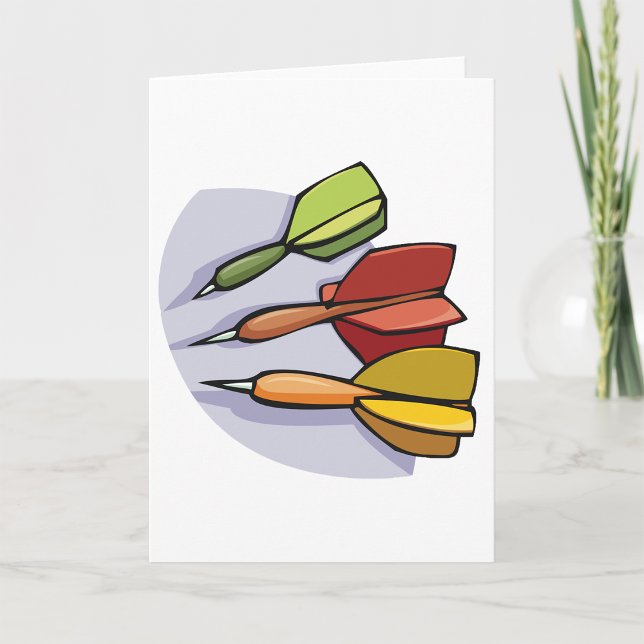 Darts Greeting Cards (Creator Uploaded)