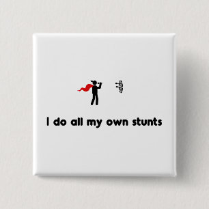 Darts Hero 15 Cm Square Badge