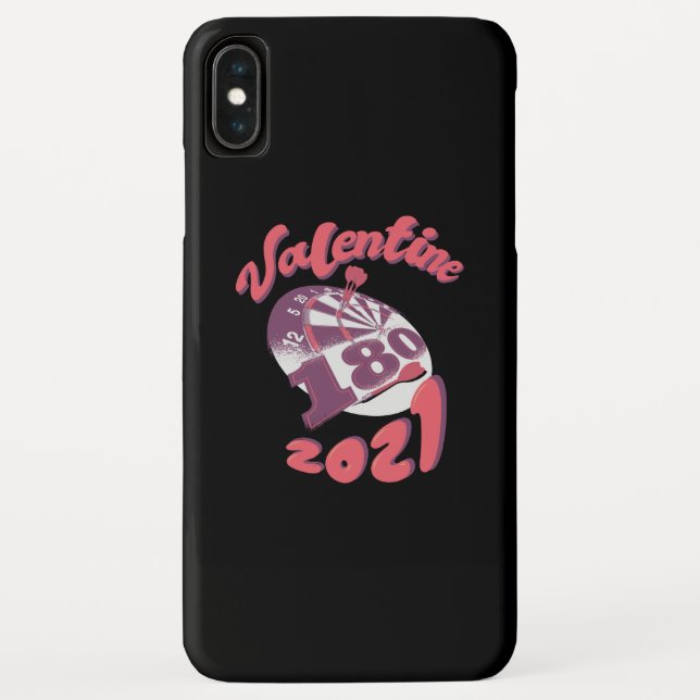 Darts is my Valentine 2021 Case-Mate iPhone Case (Back)