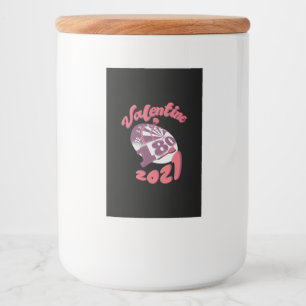 Darts is my Valentine 2021 Food Label