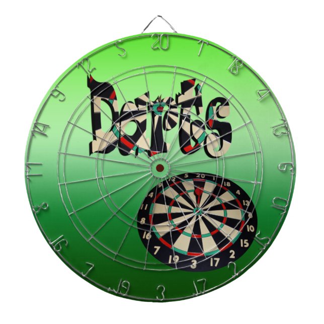 Darts Logo And Dartboard, Dartboard (Front)