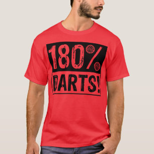 Darts Lover Gift 180 Darts T-Shirt