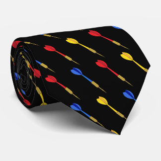 Darts Patterned Tie