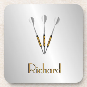 Darts Personalised / Monogram Coaster
