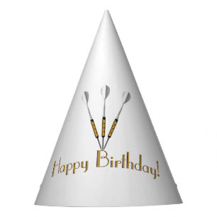 Darts Personalised / Monogram Party Hat