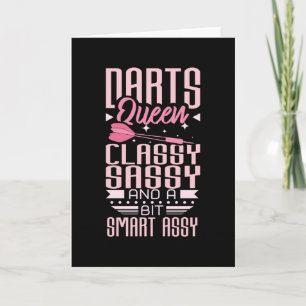 Darts Queen Card