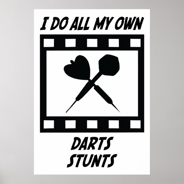 Darts Stunts Poster (Front)