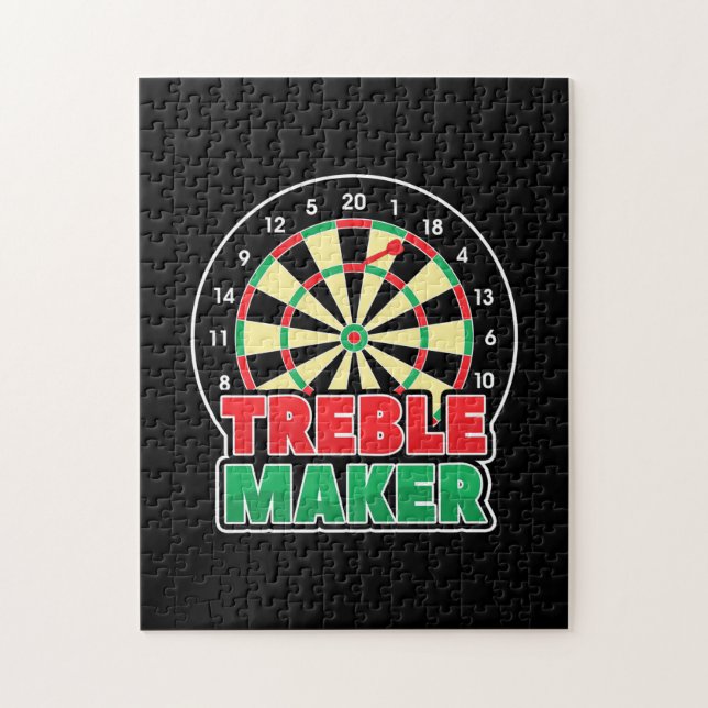 Darts Treble Maker Jigsaw Puzzle (Vertical)