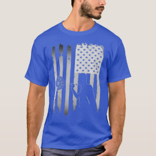 Darts USA American Flag 4th of July Gift Dart T-Shirt
