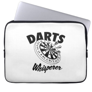 Darts Whisperer Laptop Sleeve