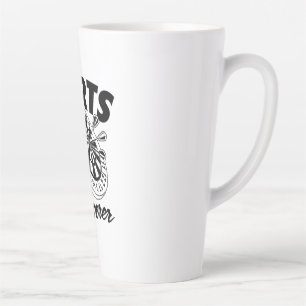 Darts Whisperer Latte Mug