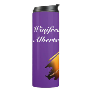 Darts - with Flaming Dart image - Personalize Thermal Tumbler