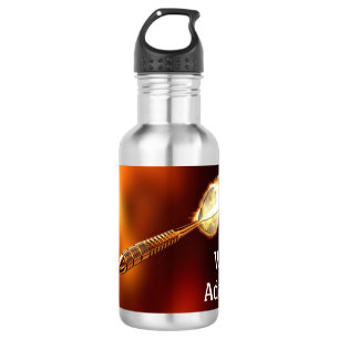 Darts with image of rocketing dart personalized  532 ml water bottle