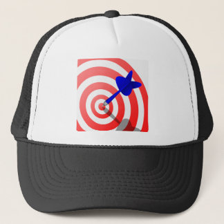 darttarget2_Vector_Clipart Trucker Hat