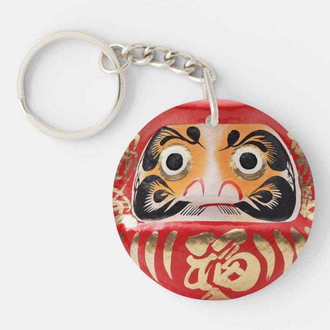 Daruma doll key ring (Front)