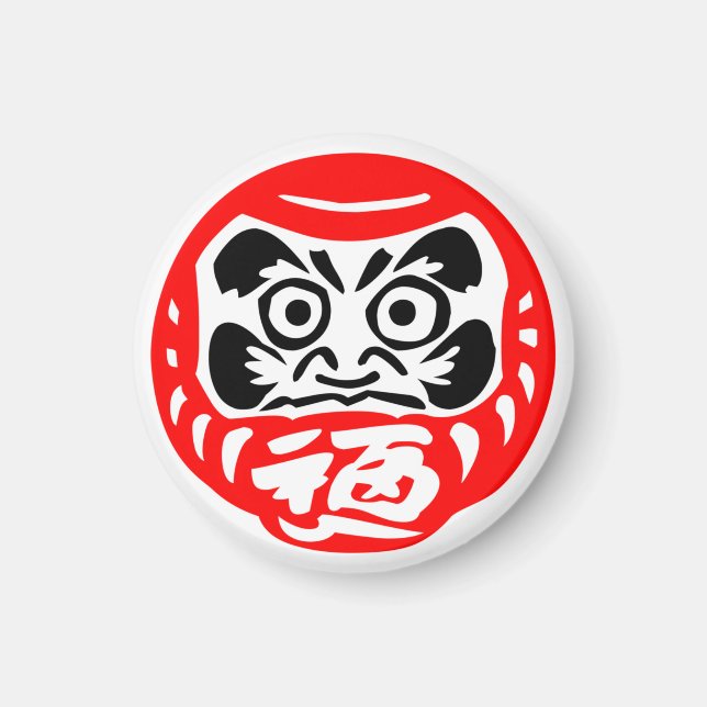 Daruma doll  Magnets (Front)