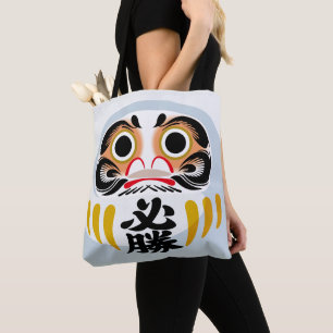 Daruma doll (traditional Japanese good luck charm) Tote Bag