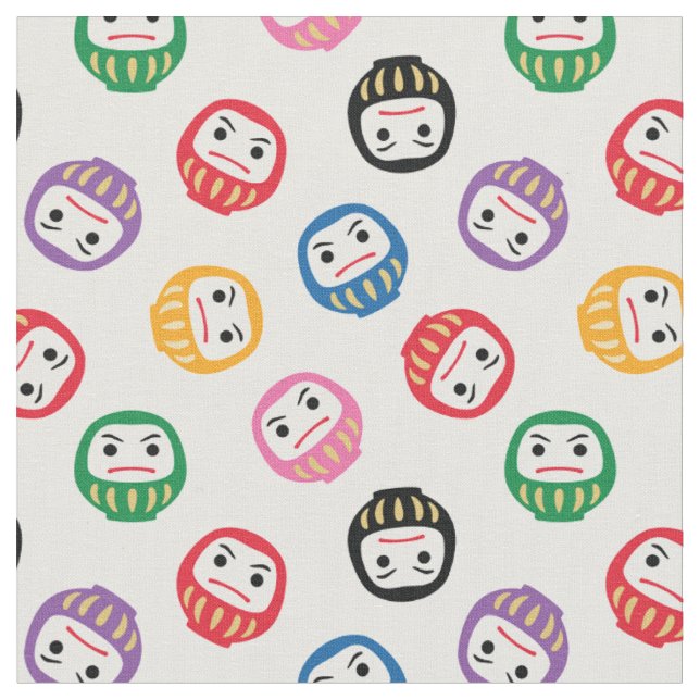 Daruma Fabric (Close Up)